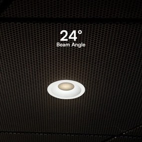 LED plafonieră LED/24W/230V 3000/4000/6400K Ø13,5 cm albă
