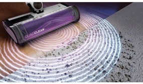 Aspirator vertical Shark IW3612EUT, 240W, 0.42 l, 3 moduri, 3 trepte, 3 atasamente, Afisaj LED, Senzori pentru detectarea murdăriei invizibile, Autonomie pana la 60 min, Alb/Galben