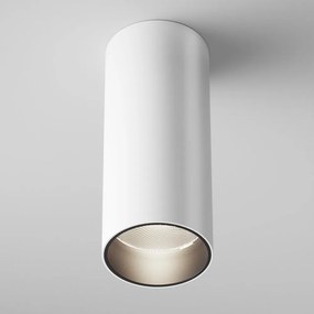 Plafoniera LED design tehnic Focus alb, 4000K
