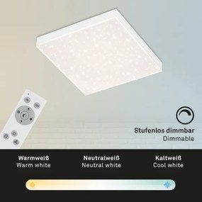 Plafonieră LED dimabilă STARRY SKY LED/15W/230V Briloner 7381-016 + telecomandă