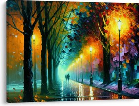 Tablou - Plimbare de noapte (70x50 cm)