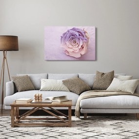 Tablou detaliu florii de trandafir (90x60 cm)