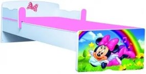 Pat copii Minnie 2-6 ani ,saltea inclusa