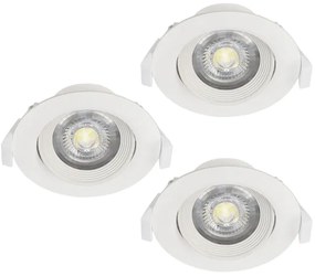 Eglo 32896 - SET 3xLampă încastrată SARTIANO 1xLED/5W/230V