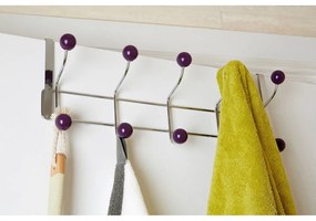 Cuier de ușă roșu-argintiu din metal 41 cm – Premier Housewares