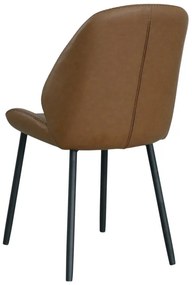 Scaune de dining maro 2 buc. Monte Carlo – House Nordic