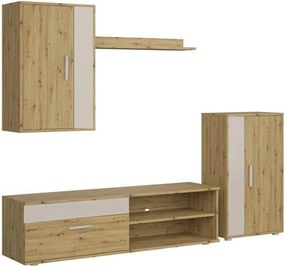 Mobilier living BENSON, stejar artisan/casmir, PAL