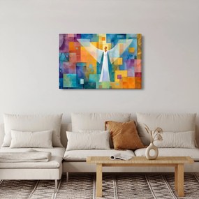Tablou - Înger geometric (90x60 cm)