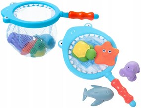Jucării de apă Rechin cu plasa BocioLand - 4 buc