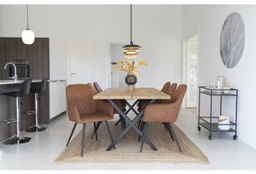 Harbo scaun de luat masa ecobleather maro