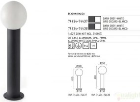 Stalp exterior 74434+glob diam.18cm 74437 MOON