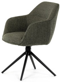 Set de scaune de sufragerie cu mecanism deîntoarcere HC-536 GRN2, 2 buc.