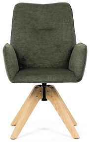 Scaun de sufragerie DCH-C2148 GRN2 cu materialimpermeabil