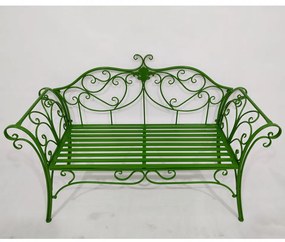 BAN604 - Banca gradina Metalica, terasa, balcon, spatiu verde - Neagra, Alba, Maro sau Verde