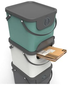 Coș de gunoi pentru deșeuri sortate din plastic reciclat 40 l Albula - Rotho