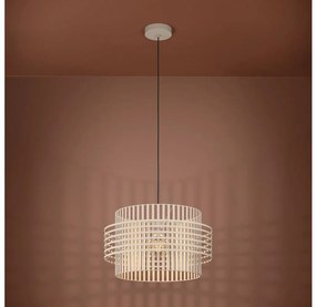 Lustră pe cablu Eglo 390145 OLTAMAR 1xE27/40W/230V d. 48 cm crem
