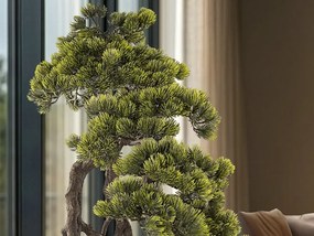 Set de 2 Plante artificiale, Kengai BONSAI 74cm