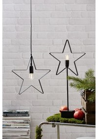 Decorațiune luminoasă neagră de Crăciun Orbit – Star Trading