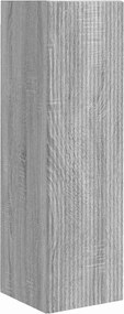 vidaXL Dulap TV de perete Gri Sonoma 30 x 31 x 100 cm Lemn compozit