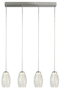 Lustra LED moderna cu 4 pendule Cyclone 97292-4CL SRT