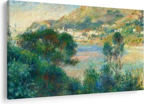 Tablou - Auguste Renoir, View of Monte Carlo from Cap Martin, reproducere (90x60 cm)