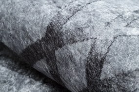 MIRO 51805.803 covor lavabil Geometric, spalier anti-alunecare - gri