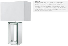 Veioza / Lampa de masa decorativa design elegant Mirror EU1610 SRT