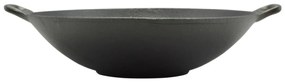 Wok mic 31*8 cm, fontă, Perfect Home 12137