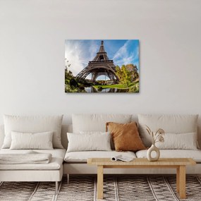 Tablou - Turnul Eiffel colorat (70x50 cm)