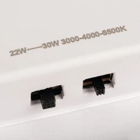 Kanlux 26439 - Plafonieră LED VARSO, 22/30W, 230V, 3000/4000/6500K, Ø 33 cm, IP54