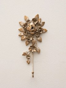 Agatatoare din metal, cu aspect vintage, Flower