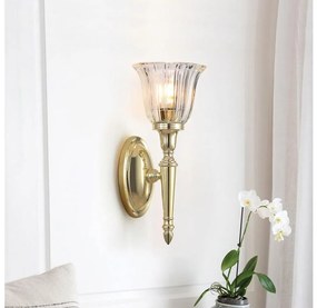 Elstead BATH-DRYDEN1-PB-LED Aplica de perete pentru baie DRYDEN, 1x G9, 3W, 230V, IP44, auriu