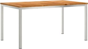 vidaXL MasaDeCina Maro 150 x 90 x 75 cm Lemn solid de tec