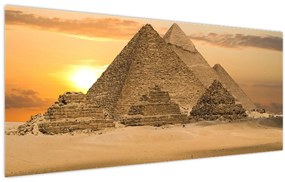 Tablou - Piramidele (120x50 cm)