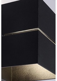 Aplică KAUNAS 1xG9/10W/230V neagră Rabalux 7017