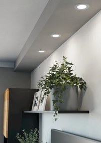 Eglo 901429 - Set 3x LED RGBW, plafonieră încastrată FUEVA-Z, LED/2,8W/230V, 8,8cm, IP44, alb