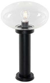 Lampă de exterior modernă de tip stâlp neagră 50 cm - Elly