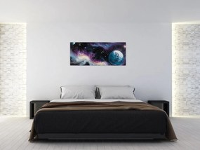 Tablou - Univers pictat (120x50 cm)