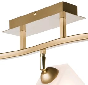 Spot KLARA 3xE14/60W/230V auriu