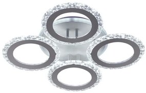 Lustră LED aplicată dimabilă LED/55W/230V 3000-6500K + telecomandă