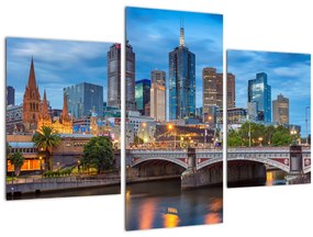 Tablou cu orașul Melbourne (90x60 cm)