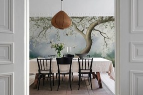 Tapet Tree of Dreams, White, Rebel Walls