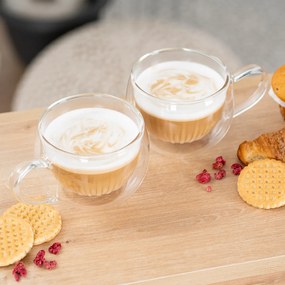 Pahare termo pentru cappuccino 4Home Hot&Cool 270 ml, 2 buc.