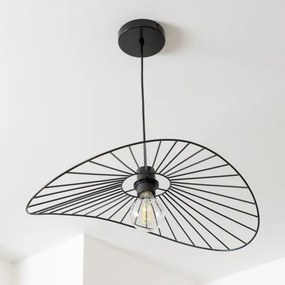 Brilagi - Lampă suspendată LED pe cablu CERIA WIRE 1xE27/40W/230V 40x56 cm negru