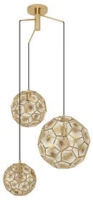 Lustră pe cablu SKOURA 3xE27/60W/230V Eglo 39758