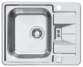 Chiuveta inox Alveus Line Maxim 60 Satin 62x50 cm