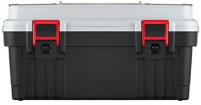 Cutie pentru scule 47 x 25,6 x 23,8 cm, cu organizatoare, gri