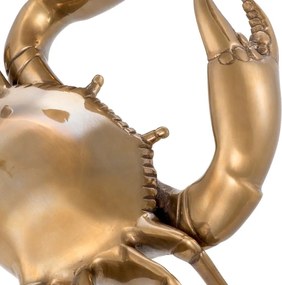 Obiect decorativ din alama masiva design LUX Crab