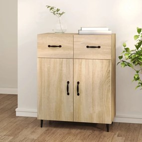 vidaXL Dulap, stejar sonoma, 69,5x34x90 cm, lemn compozit