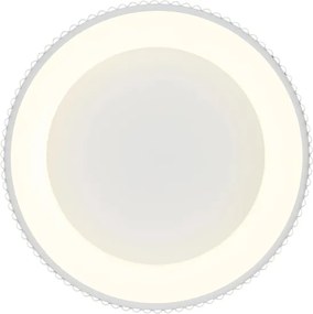 Globo 15924DW - plafonieră LED KEMP, 45W, 230V, 2700/4000/6000K, diam. 46 cm, albă